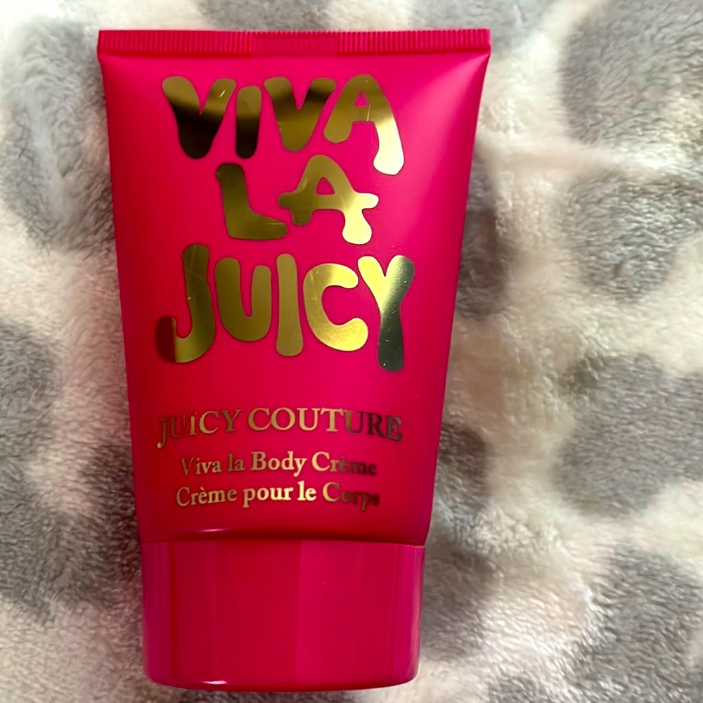 VIVA LA JUICY BY JUICY COUTURE BODY CREAM - 4.2 OZ - NEW- seal unopened